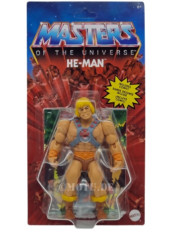 He-Man vintage head 2021 MOC
