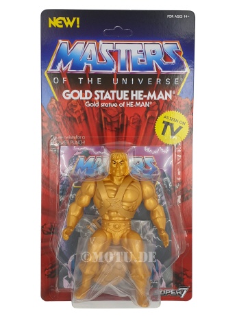 Gold Statue He-Man 2019 MOC